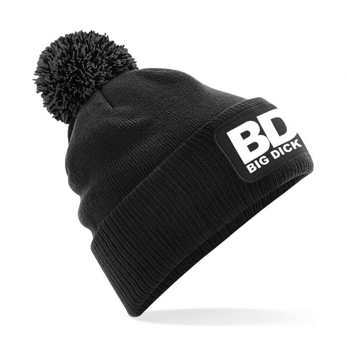 BDM Black Bobble Hat