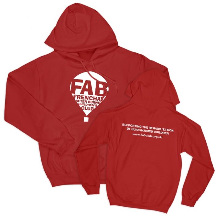 FAB red hoodie