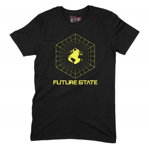 Future State black and yellow hexagon t-shirt