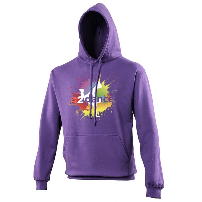 In2Dance purple hoodie