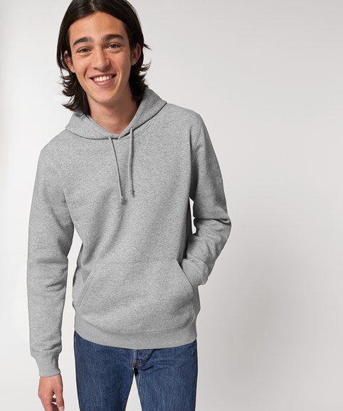 A man modelling a hoodie
